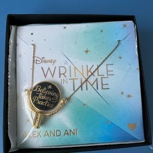 New Alex and Ani Disney wrinkle in time inspirational Believing takes time